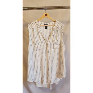 Torrid Harper Rayon Slub Pullover Sleeveless Top Women's Plus Size 2, XXL